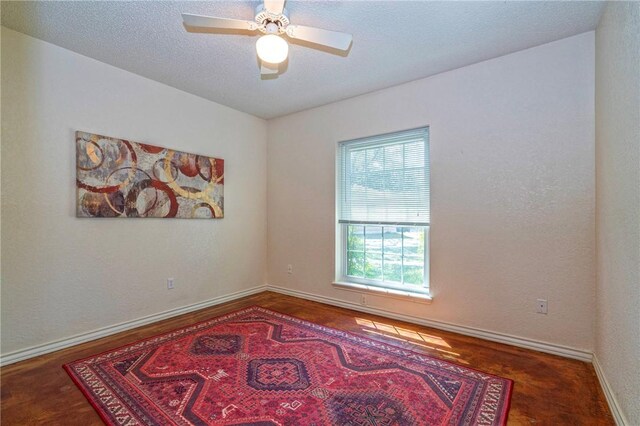 4102 Castle Valley Dr, Corpus Christi, TX 78410 - spare room with baseboards and a ceiling fan