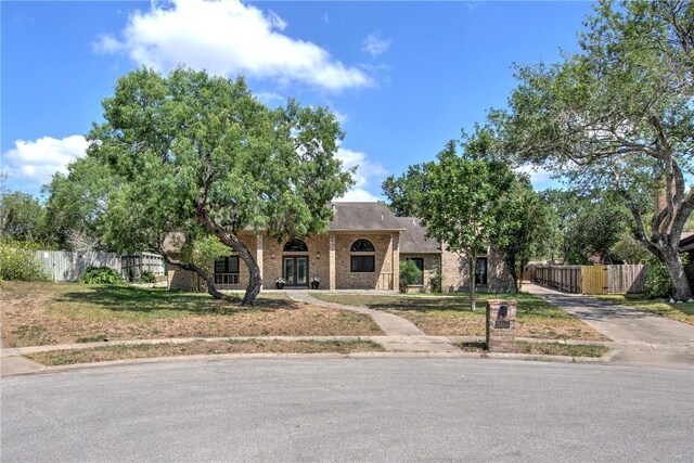 4102 Castle Valley Dr, Corpus Christi, TX 78410 - view of front of house featuring brick siding