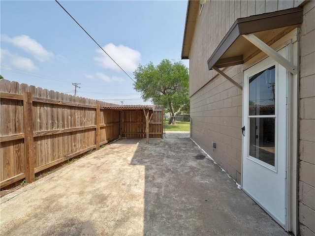 2746 Beaumont Ave, Ingleside, TX 78362 - view of yard featuring fence and a patio