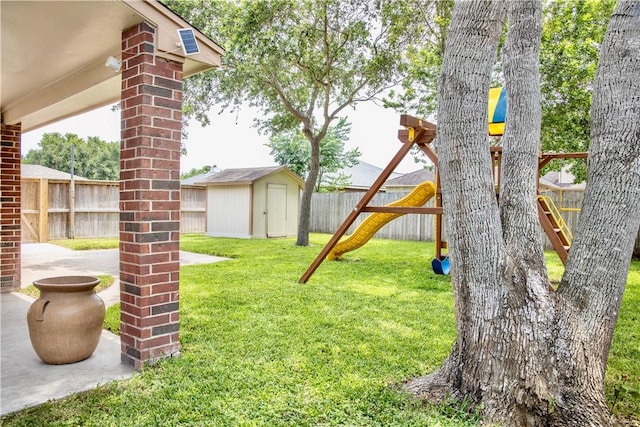 2821 Quebec Dr, Corpus Christi, TX 78414 - view of yard with a playground