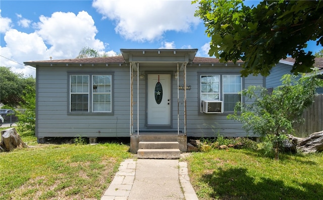 4833 Larcade Dr, Corpus Christi, TX 78415 - view of front of house with cooling unit