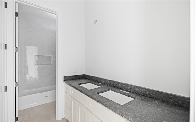 758 Buffalo Creek Dr, Corpus Christi, TX 78415 - bathroom with double vanity and tub / shower combination