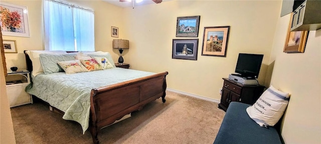 1017 Hickory Ave, Rockport, TX 78382 - carpeted bedroom with baseboards