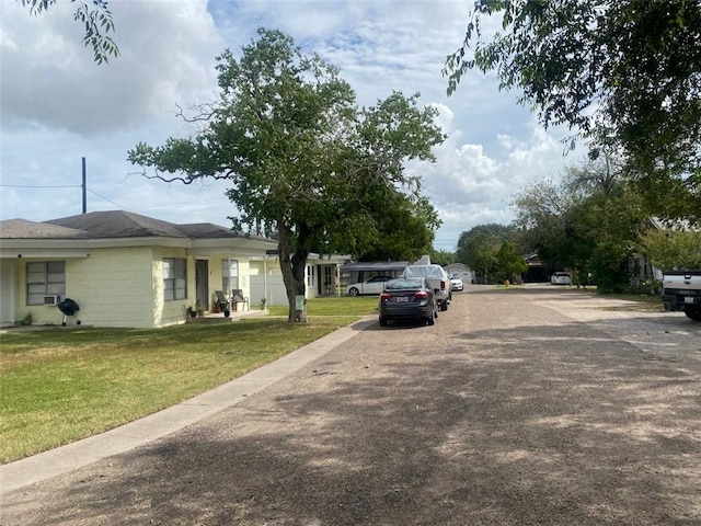 view of road