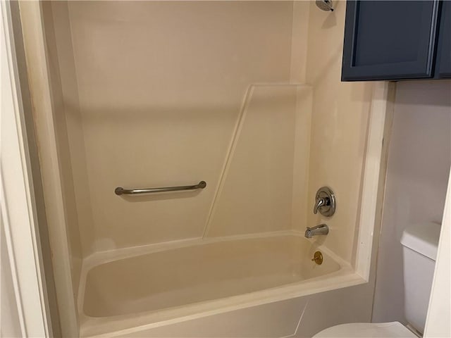 7029 Tamarron Ct, Corpus Christi, TX 78413 - bathroom featuring toilet and shower / bath combination