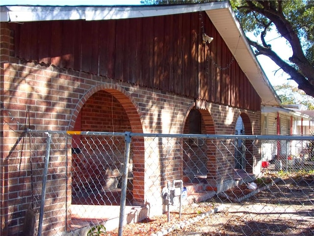 view of side of property