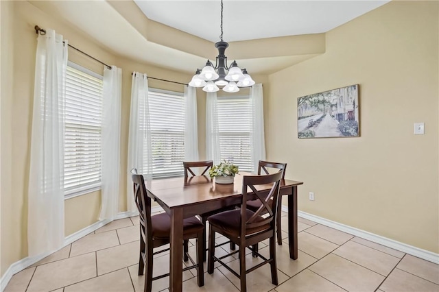 3137 Masterson Dr, Corpus Christi, TX 78415 - dining area featuring a chandelier, plenty of natural light, and light tile patterned floors