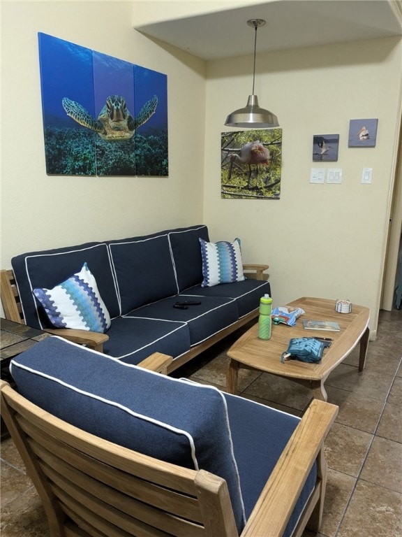 14300 S Padre Island Dr Unit 223, Corpus Christi, TX 78418 - living room featuring tile patterned flooring