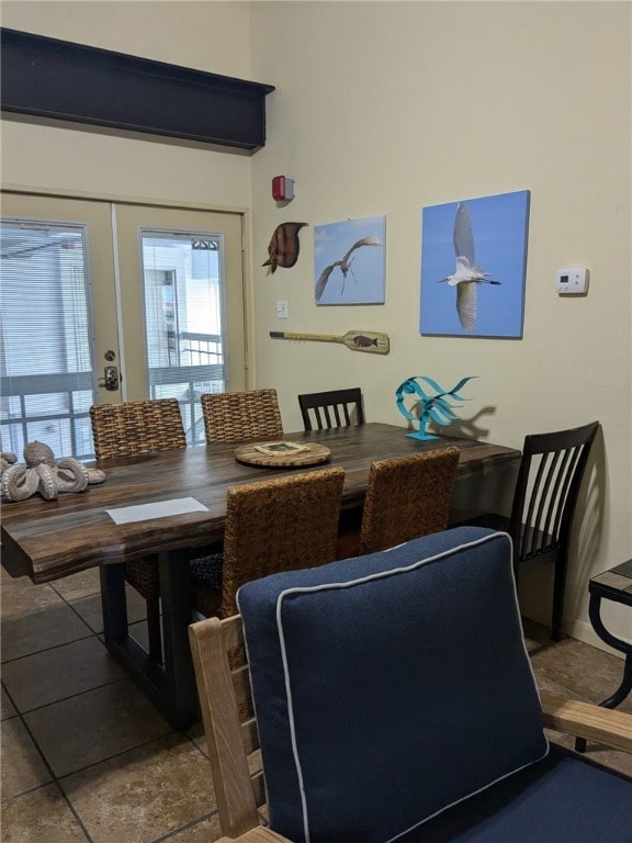 14300 S Padre Island Dr Unit 223, Corpus Christi, TX 78418 - dining space with tile patterned flooring