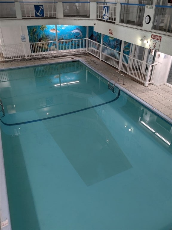 14300 S Padre Island Dr Unit 223, Corpus Christi, TX 78418 - indoor pool featuring a patio area