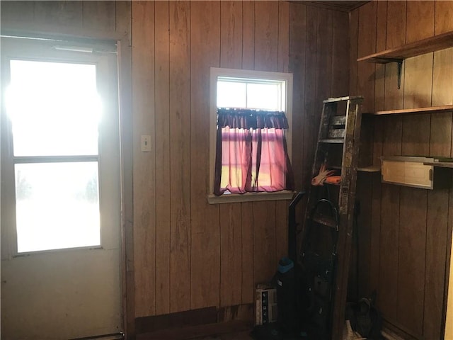 1222 18th St, Corpus Christi, TX 78405 - interior space with wooden walls and healthy amount of natural light