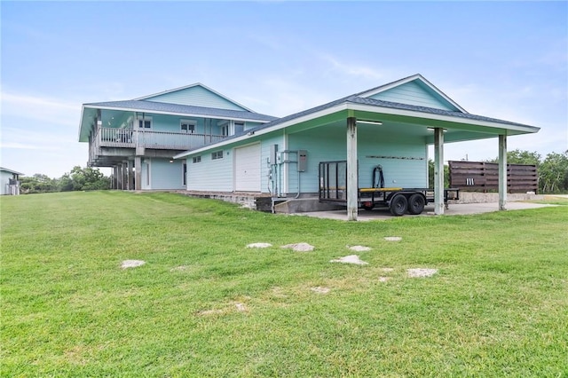 178 Smyth St, Port Oconnor, TX 77982 - view of front of property featuring a front yard