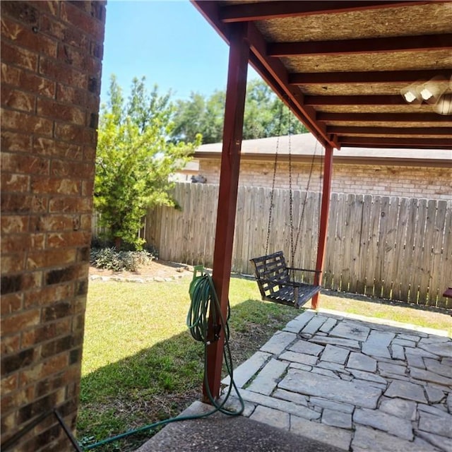 4305 Catfish Dr, Corpus Christi, TX 78410 - view of yard with a patio