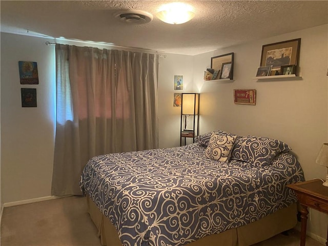 104 Park Pl, Portland, TX 78374 - bedroom with carpet flooring and a textured ceiling