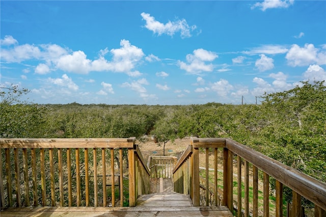 view of deck