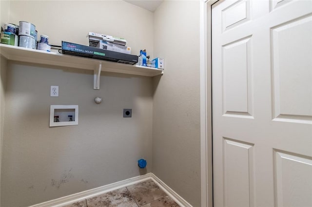 2526 Whirlwind St, Corpus Christi, TX 78414 - laundry area with electric dryer hookup, hookup for a washing machine, and hookup for a gas dryer