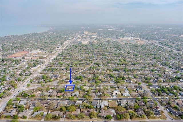 drone / aerial view