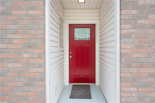 view of entrance to property