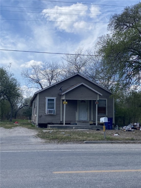 view of bungalow-style home