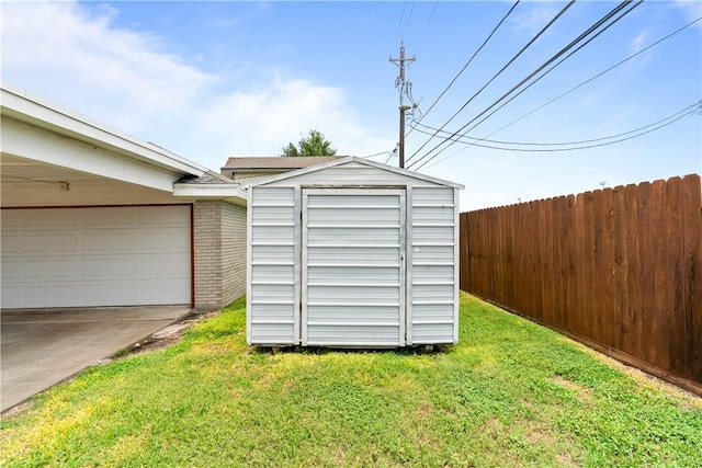 3818 Kingston Dr, Corpus Christi, TX 78415 - view of shed featuring a garage