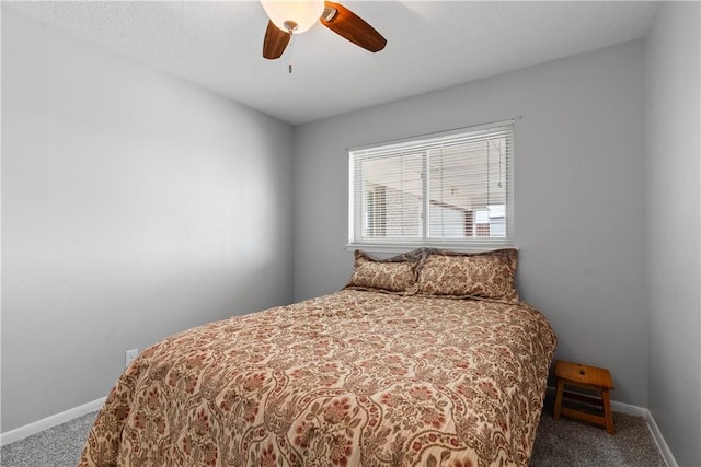 3818 Kingston Dr, Corpus Christi, TX 78415 - bedroom featuring carpet flooring and a ceiling fan