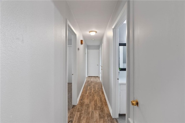 3818 Kingston Dr, Corpus Christi, TX 78415 - corridor with wood finished floors and baseboards