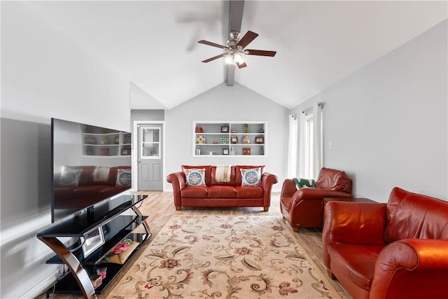 3818 Kingston Dr, Corpus Christi, TX 78415 - living room with ceiling fan and wood finished floors