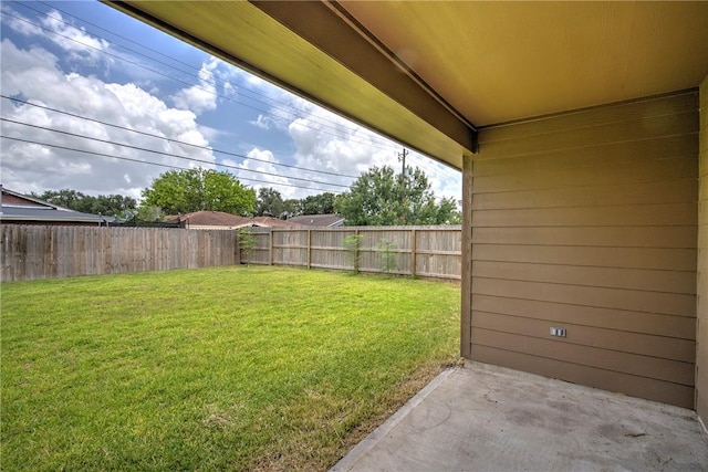 3922 Jayden Dr, Corpus Christi, TX 78410 - fenced backyard featuring a patio area