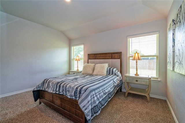 3922 Jayden Dr, Corpus Christi, TX 78410 - bedroom with carpet and vaulted ceiling