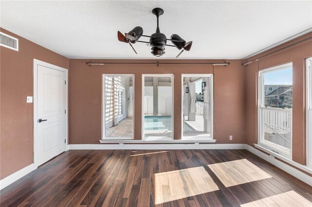 full bathroom with ceiling fan, tile patterned floors, vanity, and independent shower and bath