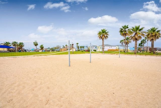 view of community with volleyball court