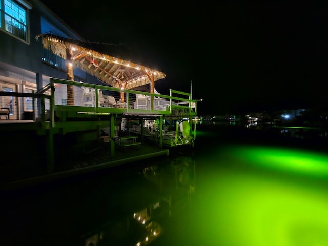 15333 Beaufort Ct, Corpus Christi, TX 78418 - dock area featuring a water view
