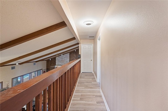 7033 Chiswick Dr, Corpus Christi, TX 78413 - corridor featuring light wood-type flooring and baseboards