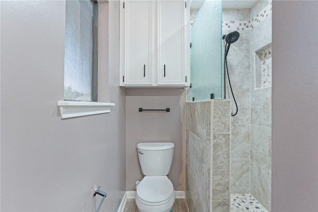 7033 Chiswick Dr, Corpus Christi, TX 78413 - full bathroom featuring walk in shower and toilet