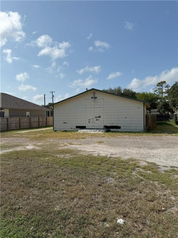 view of property exterior