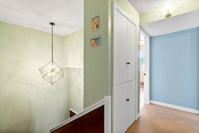 256 Melrose St, Corpus Christi, TX 78404 - corridor with baseboards and carpet