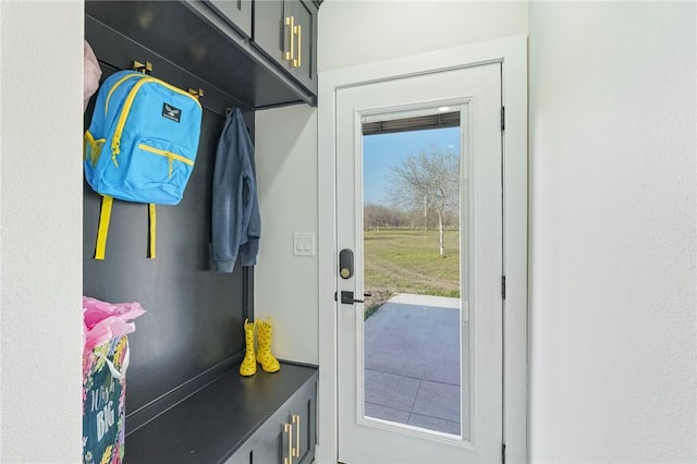 view of mudroom