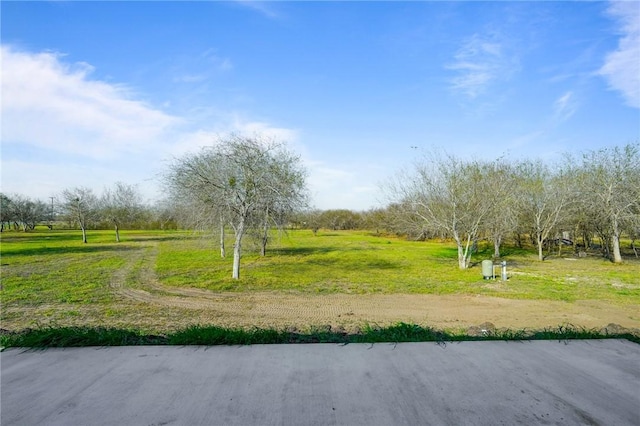 exterior space featuring a rural view