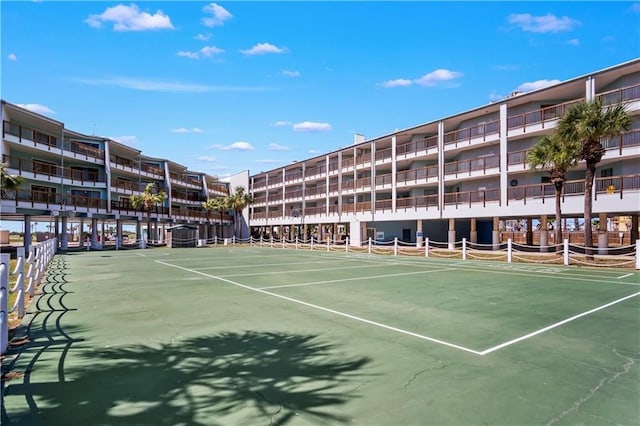 view of sport court