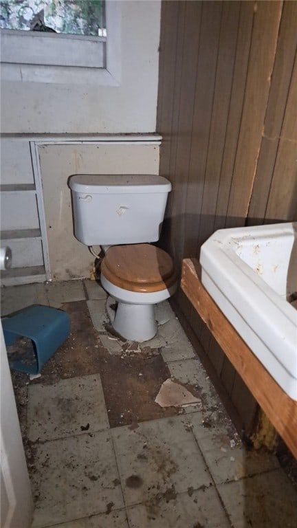 half bath with toilet