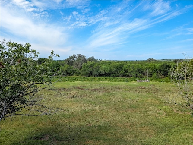 view of local wilderness featuring a rural view