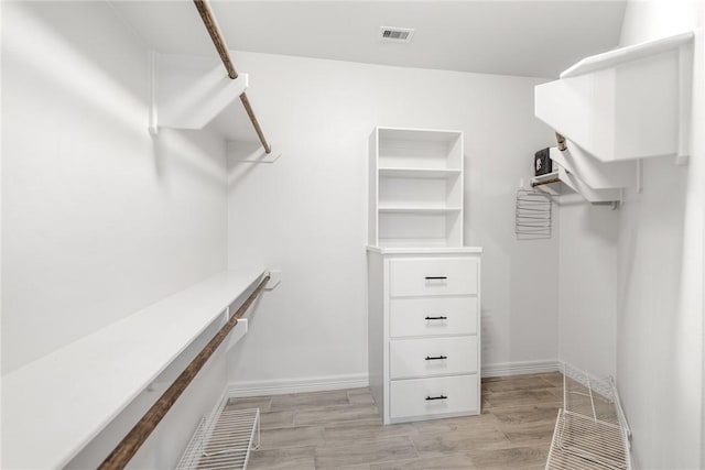 15417 Palmira Ave Unit B, Corpus Christi, TX 78418 - spacious closet with light wood-style floors