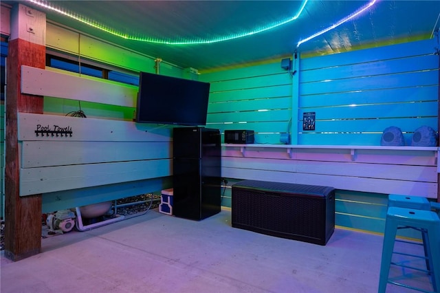 268 Flounder Dr, Port Aransas, TX 78373 - misc room with concrete floors