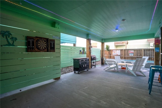 268 Flounder Dr, Port Aransas, TX 78373 - view of patio with a grill