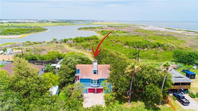 266 Lola Johnson Rd, Corpus Christi, TX 78418 - drone / aerial view of a nearby body of water