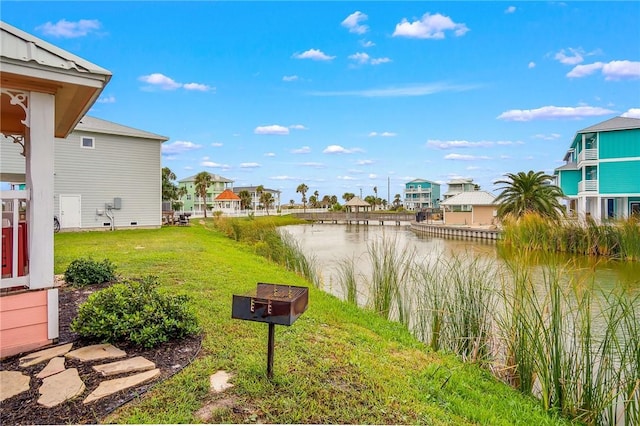 property view of water