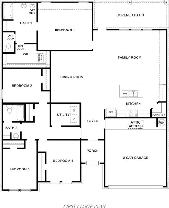 3405 Tanzanite Dr, Corpus Christi, TX 78414 - view of room layout
