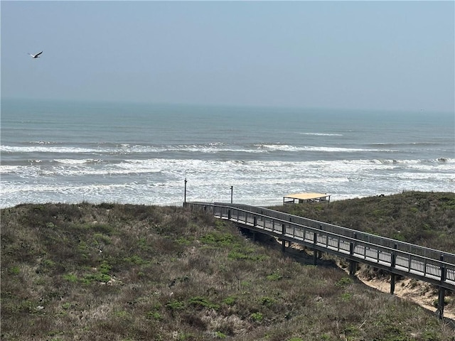 view of water feature