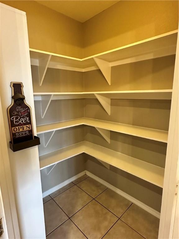 view of pantry