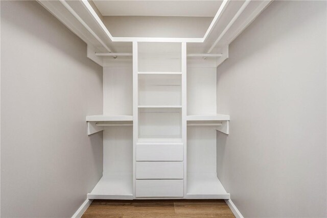 3658 Castle River Dr, Corpus Christi, TX 78410 - spacious closet featuring wood finished floors